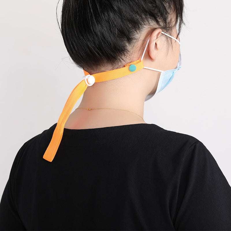 comfortable mask holder, mask extension cord, secure lanyard attachment - available at Sparq Mart