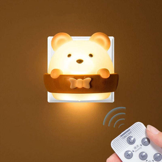 Bedroom Accent Light, Kids Bear Lamp, Safe Night Light - available at Sparq Mart