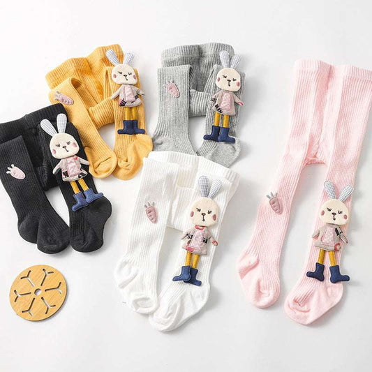 children's pantyhose, Cute rabbit pantyhose, rabbit doll pantyhose - available at Sparq Mart