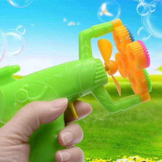 Electric Bubble Maker Gun, Kids Bubble Blower Toy, Outdoor Bubble Fun Toy - available at Sparq Mart