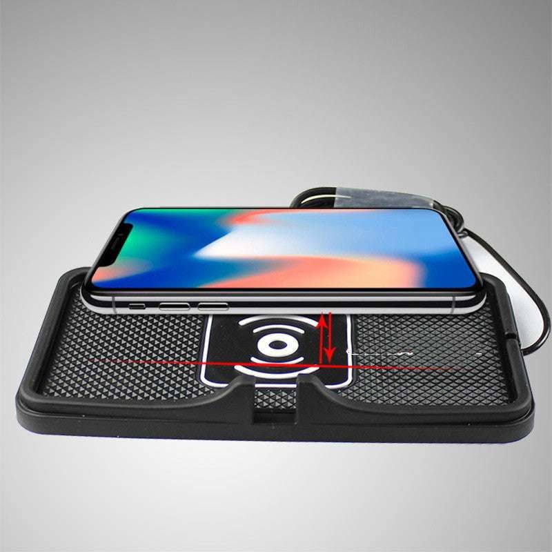 10W Qi mount, fast charging stand, wireless car charger - available at Sparq Mart