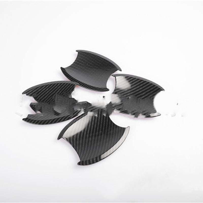 Bright Strip Patch, Carbon Fiber Decals, Decorated Doorknob Covers - available at Sparq Mart