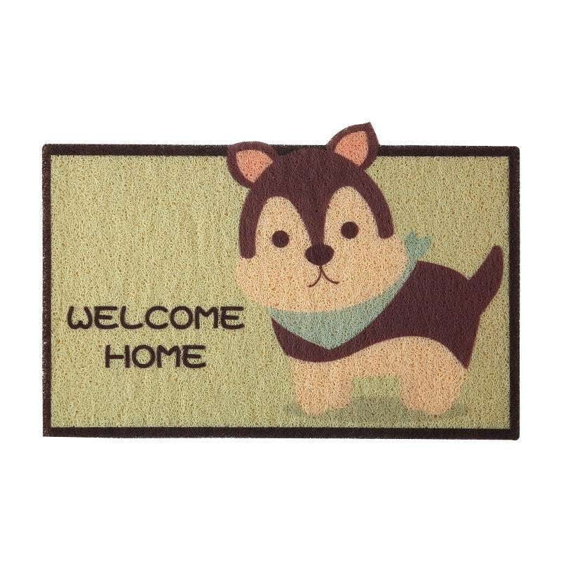 absorbent non-slip mat, bathroom door carpet, character doormat selection - available at Sparq Mart