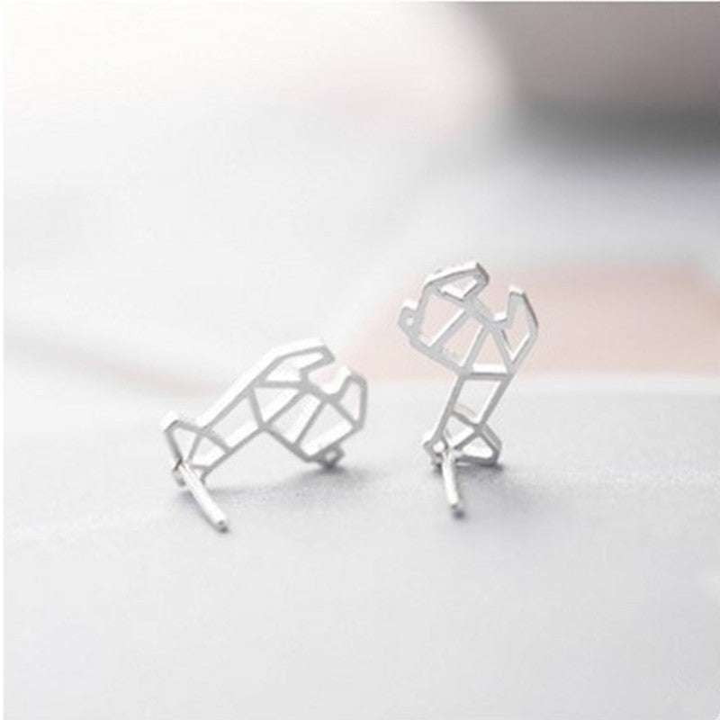 Alloy Giraffe Jewelry, Elegant Stud Earrings, Fashionable Women's Earrings - available at Sparq Mart