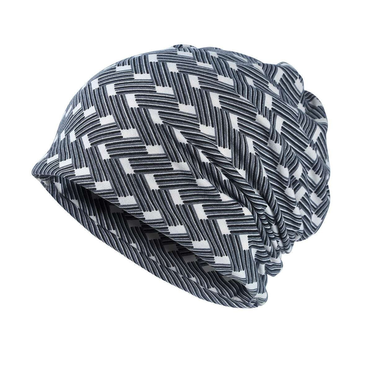 Casual Winter Cap, Ladies Flannelette Hat, Trendy Grey Headwear - available at Sparq Mart