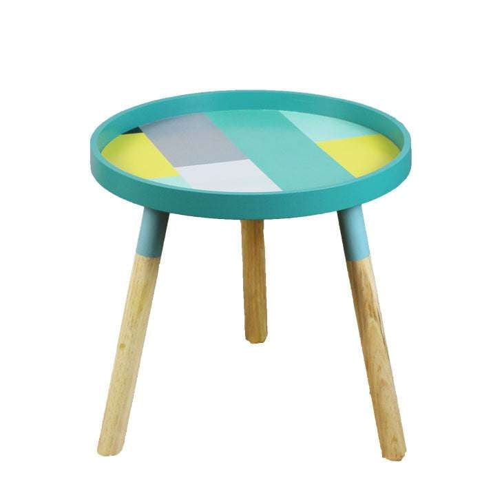 Mini Bedside Table, Nordic Coffee Table, Small Round Table - available at Sparq Mart