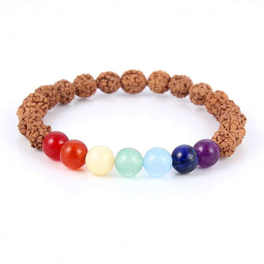 8mm size jewelry, chakra yoga beaded accessories, wholesale Chinese style bracelet - available at Sparq Mart