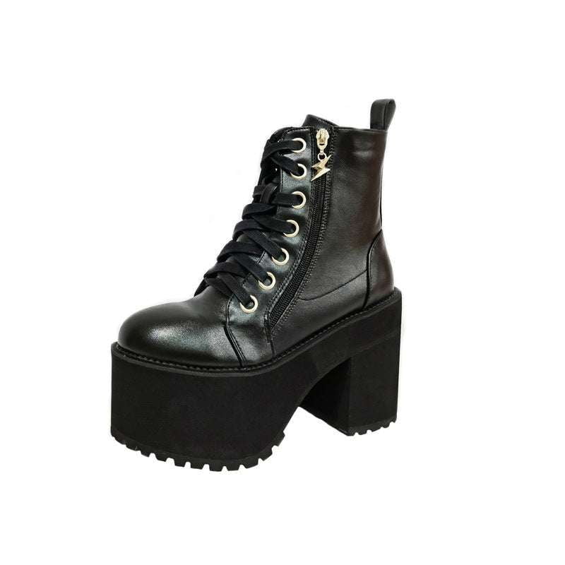 Chunky Heel Boots, Fashionable Ankle Boots, Martin Boots Women - available at Sparq Mart