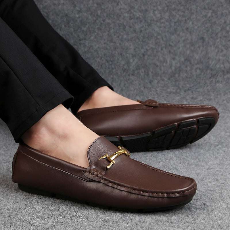 fashionable, genuine leather, Italian men's loafers - available at Sparq Mart