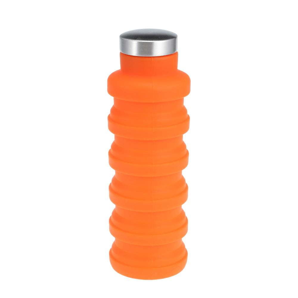 Collapsible Sport Drink Kettle, Portable Silicone Water Bottle, Retractable Folding Coffee Bottle - available at Sparq Mart