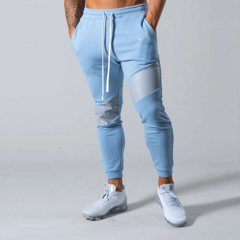 Basketball Leisure Trousers, Leisure Sports Apparel, Sporty Stitching Trousers - available at Sparq Mart