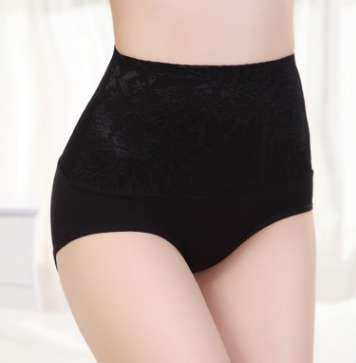 Elegant Lingerie Essentials, High Waist Briefs, Lace Panty Comfort - available at Sparq Mart