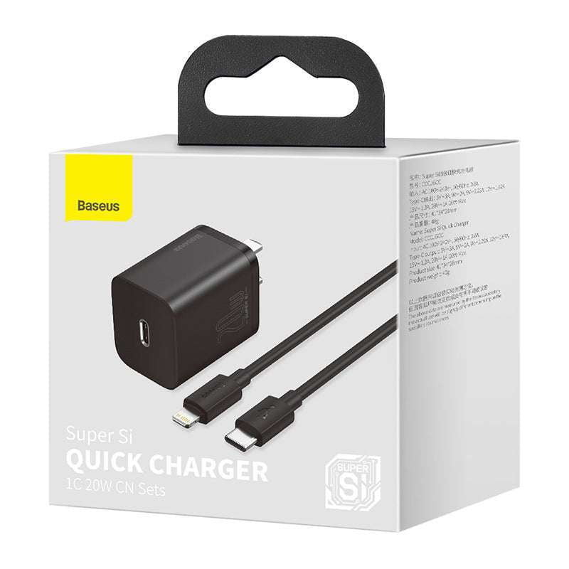 20W Fast Charger, Compact Charging Adapter, Silicon Mini Plug - available at Sparq Mart