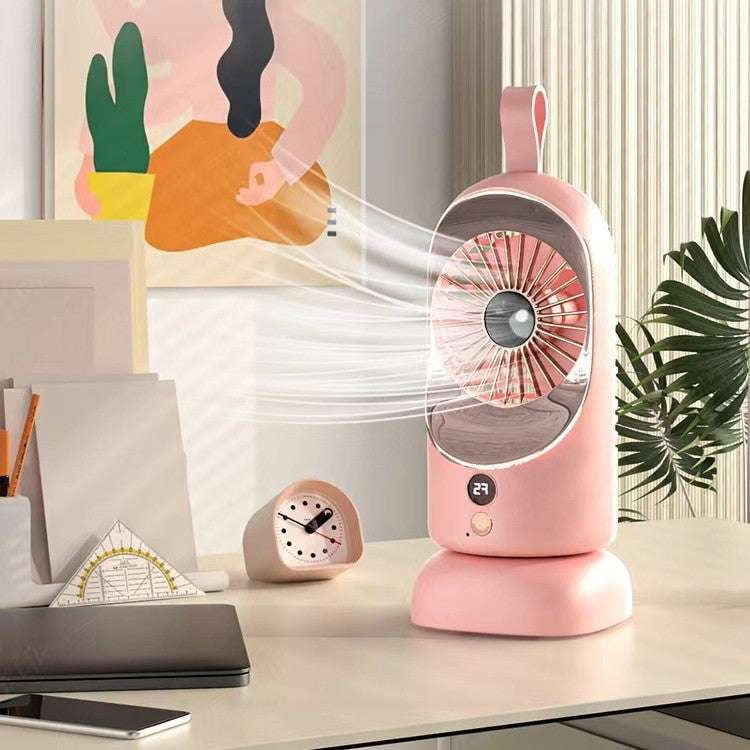 portable electric fan, small cooling appliance, USB cooling fan - available at Sparq Mart