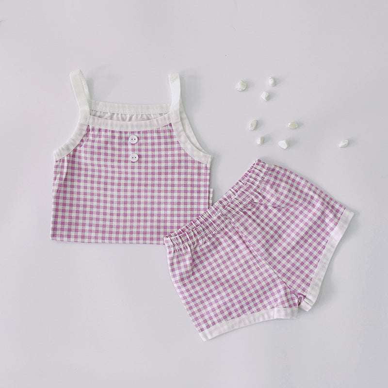 Comfortable Toddler Loungewear, Cotton Infant Outfit, Cozy Baby Summer Sets - available at Sparq Mart