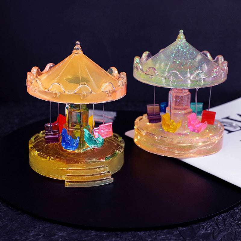 Carousel Mold Design, Chair Mold Crafts, Crystal Drop Glue Chair Mold - available at Sparq Mart