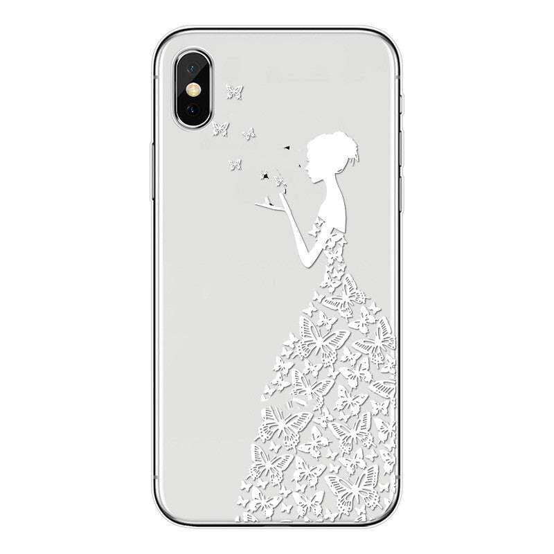 Cartoon Phone Cases, Transparent iPhone Covers, Unique Phone Accessories - available at Sparq Mart