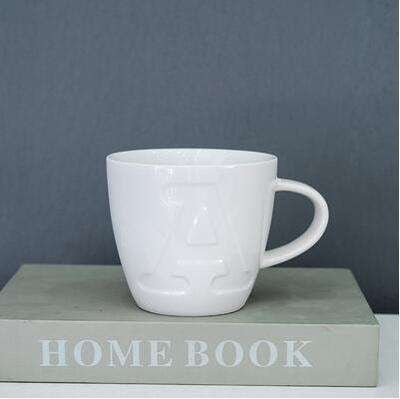 Creative English Letter Ceramic Cup, Every Occasion, Unique Gift - available at Sparq Mart