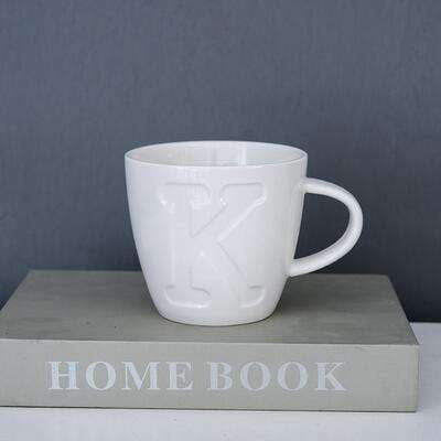 Creative English Letter Ceramic Cup, Every Occasion, Unique Gift - available at Sparq Mart