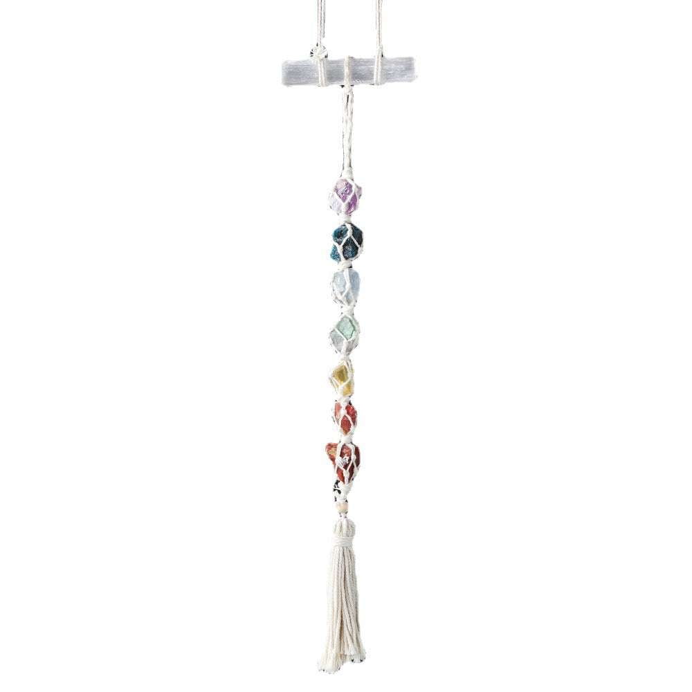 Crystal Car Charm, Gemstone Hanging Ornament, Handcrafted Crystal Decor - available at Sparq Mart