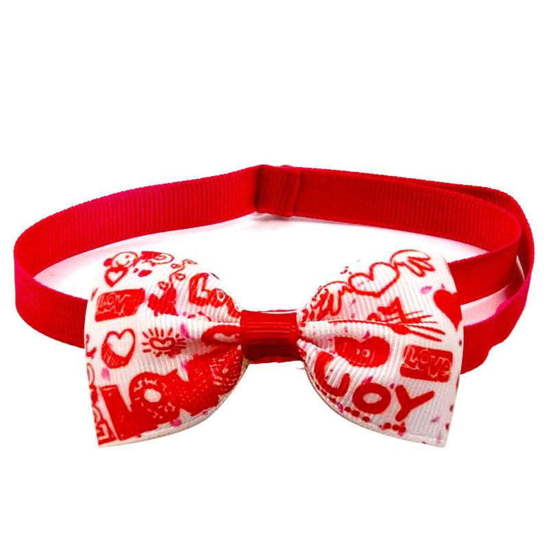 Cat Bow Tie, Cupid Cat Bowtie, Festive Feline Accessory - available at Sparq Mart