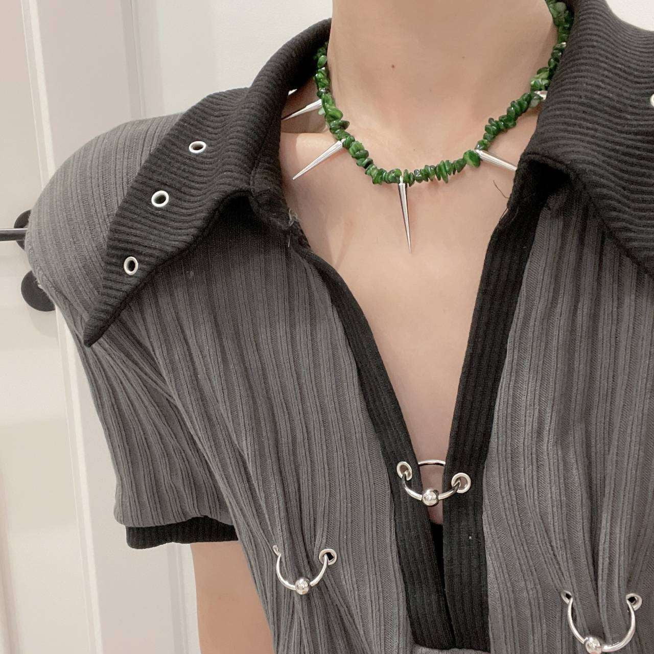 Alloy Clavicle Chain, Box Chain Choker, Korean Style Necklace - available at Sparq Mart