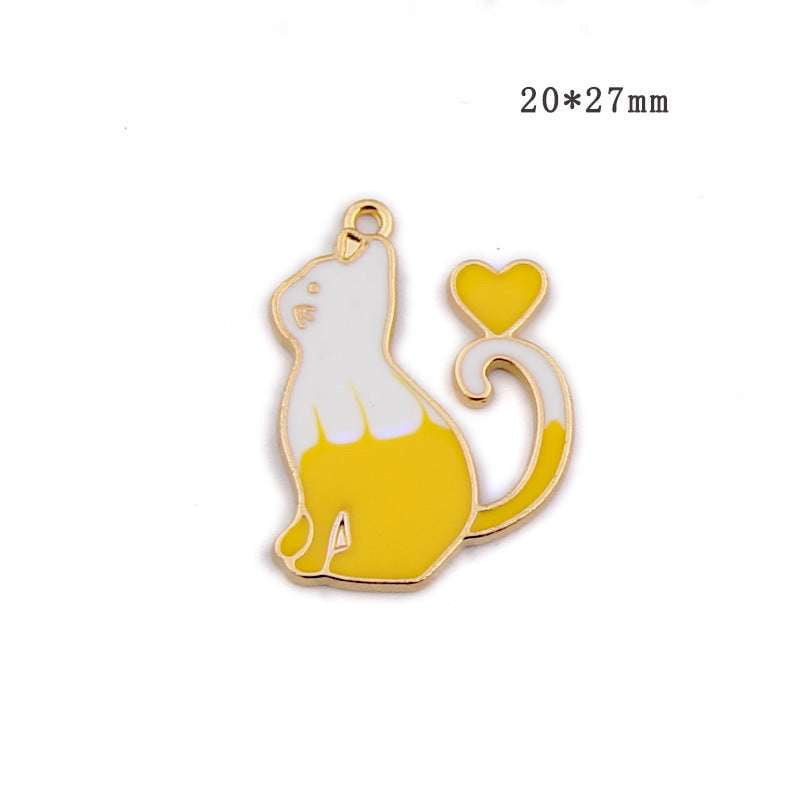 animal theme jewelry, cat lover earrings, fashion pendant earrings - available at Sparq Mart