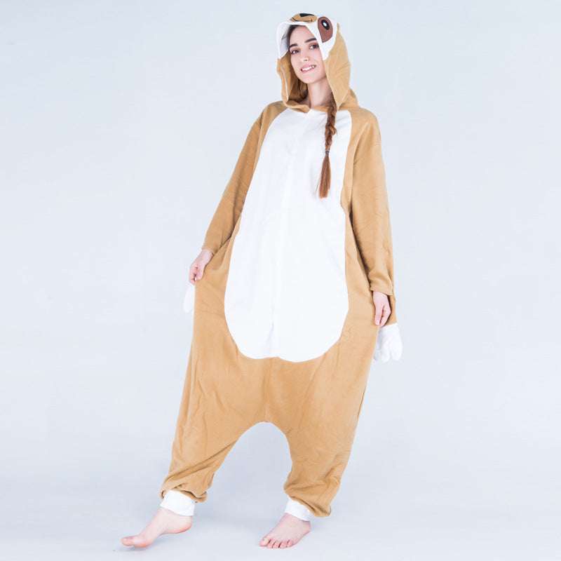 cartoon pajama homewear, cute sloth pajama - available at Sparq Mart