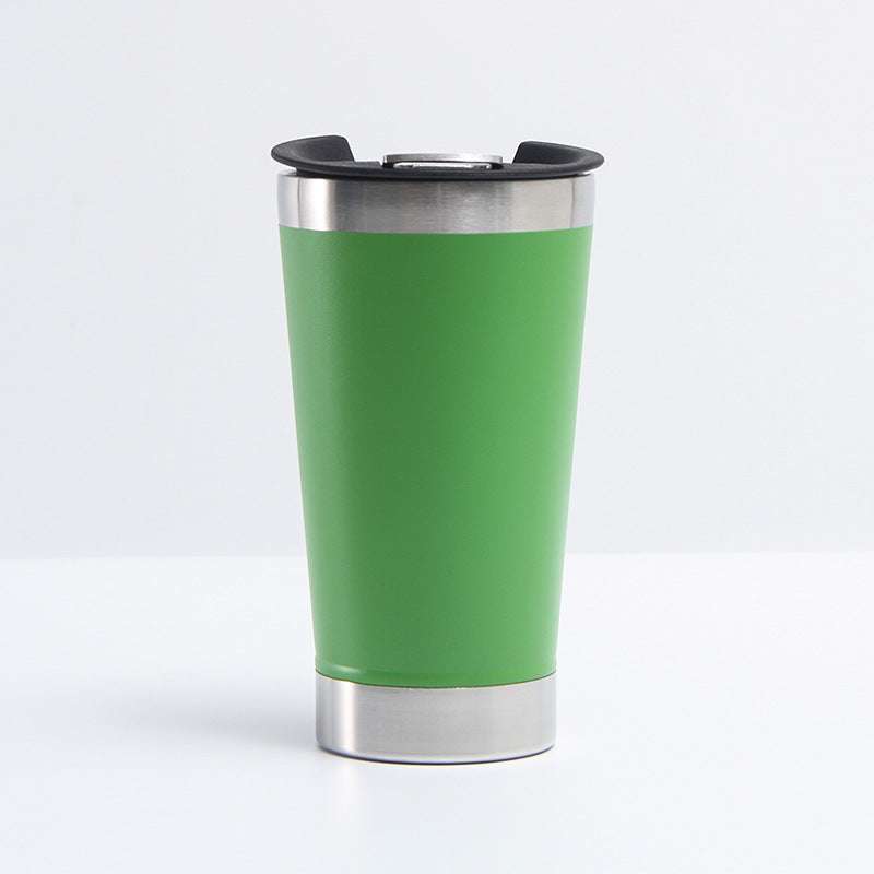 coffee cup, portable coffee cup, stainless steel coffee cup - available at Sparq Mart