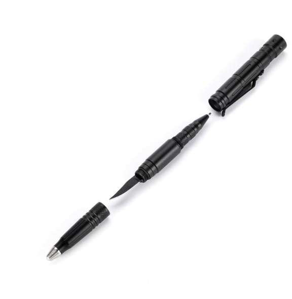 durable tactical pen, emergency tactical flashlight, LED self-defense tool - available at Sparq Mart