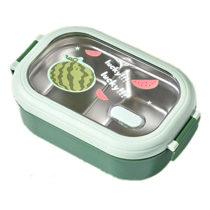 Eco-Friendly Lunchbox, Printed Student Lunchbox, Stainless Steel Lunchbox - available at Sparq Mart