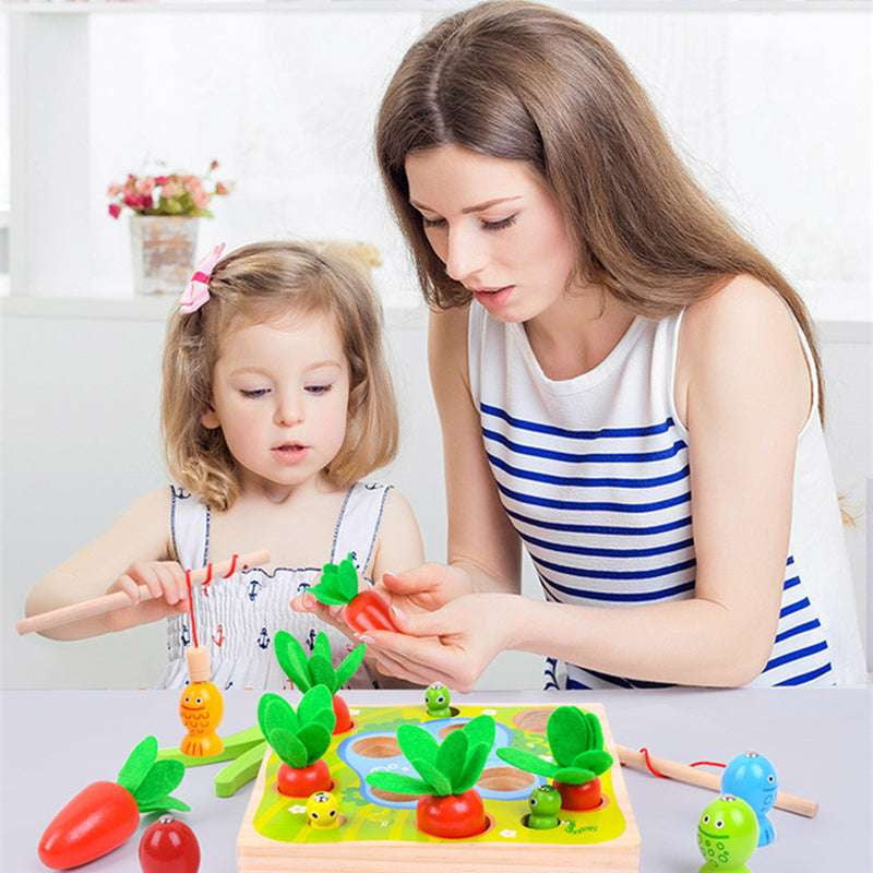 Child Development Toys, Eco Toddler Toys, Educational Wooden Games - available at Sparq Mart