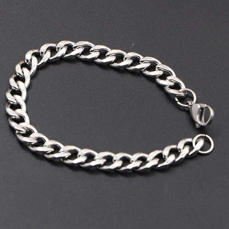 Affordable Elegance Jewelry, autopostr_pinterest_64088, Stainless Steel Bracelet, Unisex Chain Bracelet - available at Sparq Mart
