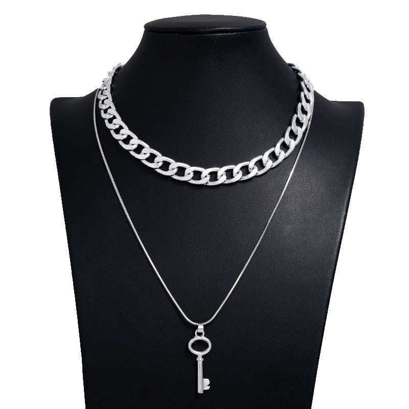 Alloy Clavicle Necklace, Electroplated Alloy Jewelry, Women's Fashion Necklace - available at Sparq Mart