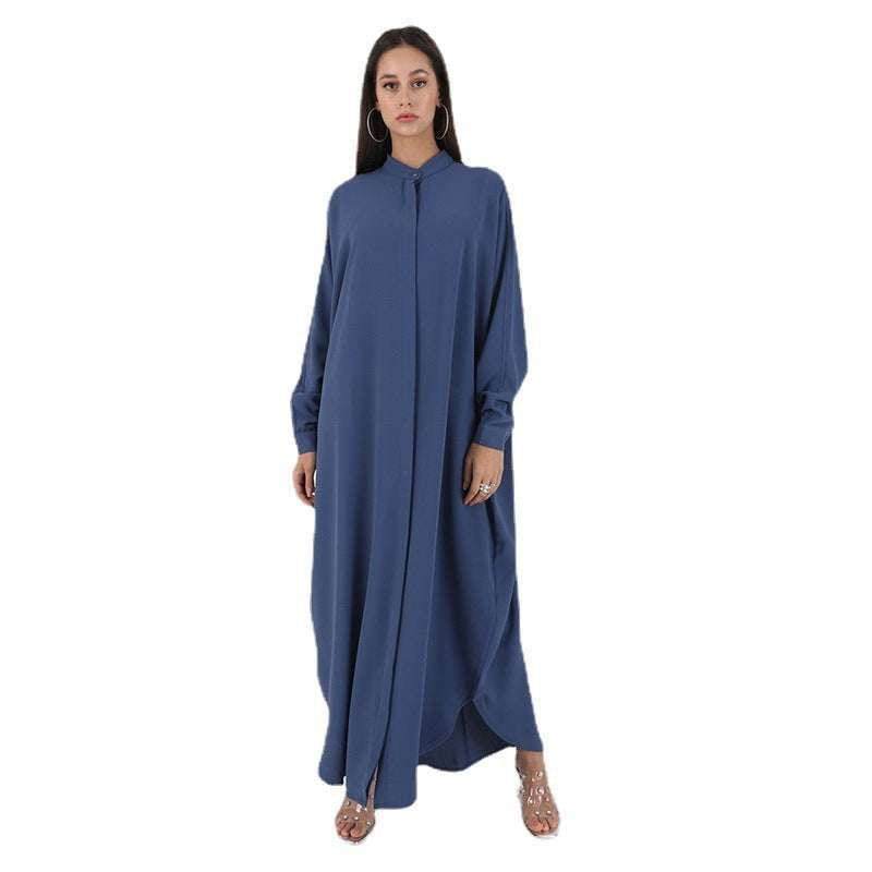 batwing sleeve dress, church service attire, elegant worship dress - available at Sparq Mart