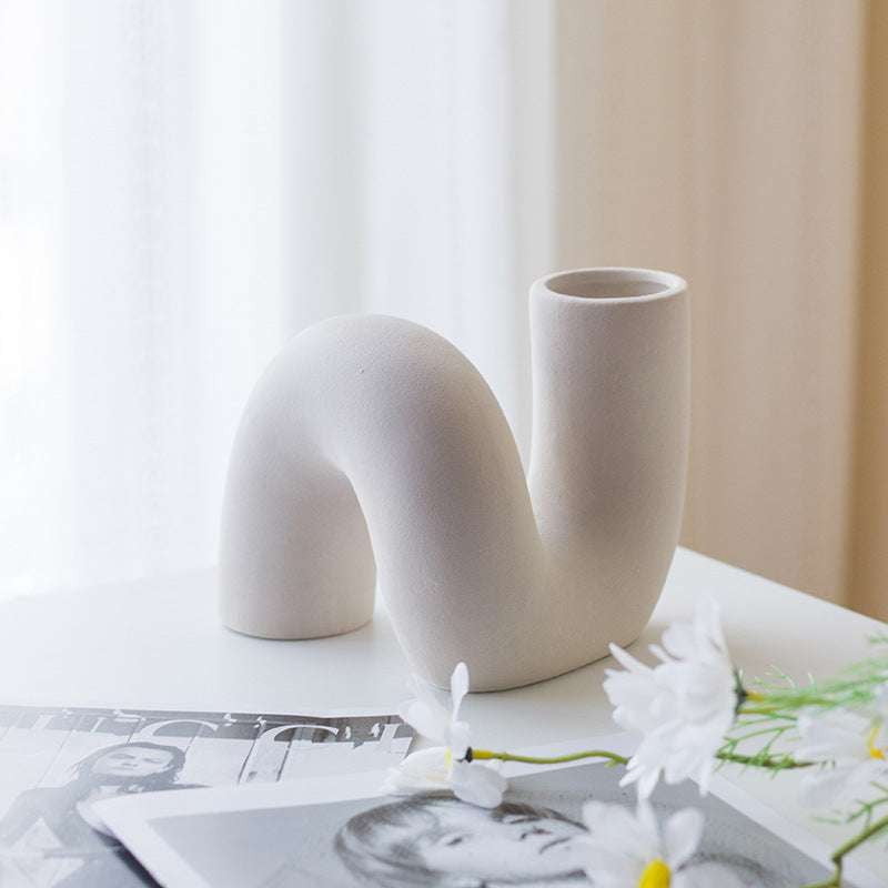 Ceramic Vase Decor, Living Room Vases, Luxury Flower Vases - available at Sparq Mart