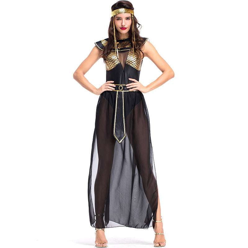 Cleopatra Costume Adult, Greek Goddess Outfit, Queen Court Dress - available at Sparq Mart