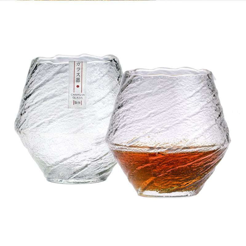 crystal whiskey glass, elegant drinking glass, luxury water cup - available at Sparq Mart