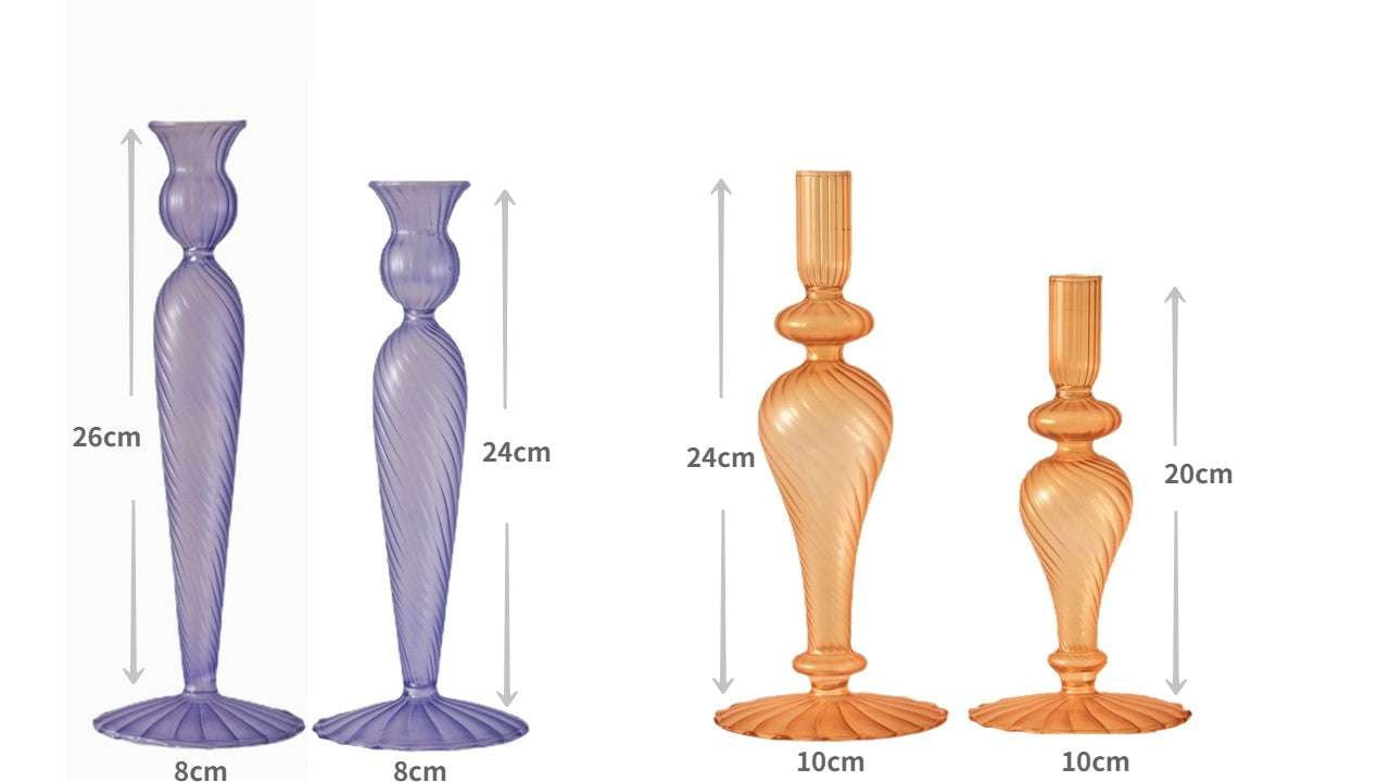 Elegant Glass Vase, Nordic Home Decor, Romantic Atmosphere Enhancer - available at Sparq Mart