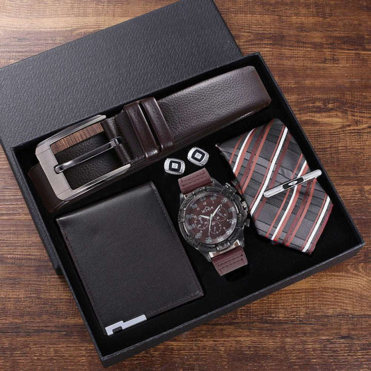 Dapper Gentlemen Kit, Elegant Gift Bundle, Men's Accessories Set - available at Sparq Mart