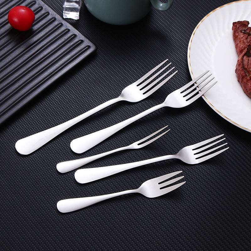 Durable Dining Set, Mirror Polished Flatware, Stainless Steel Tableware - available at Sparq Mart