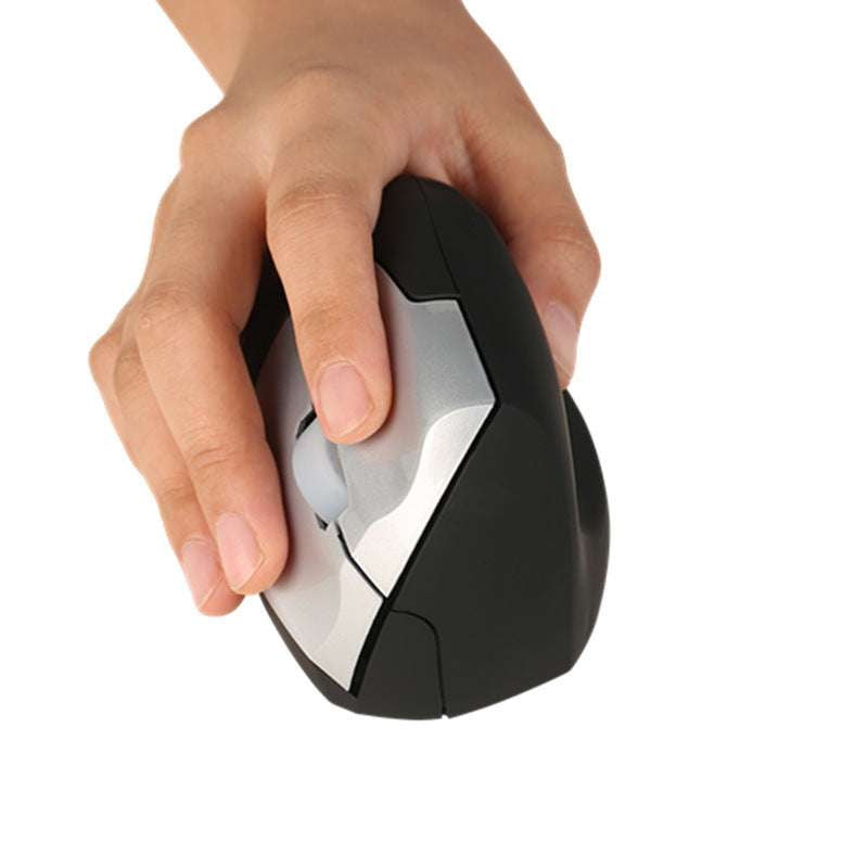 Comfortable Vertical Mouse, Ergonomic Mouse Design, Precision Wireless Mouse - available at Sparq Mart