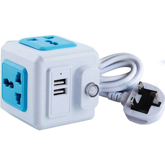 European power strip, power cube socket, terminal block - available at Sparq Mart