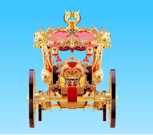 3D metal puzzle, Assembled model toy, Unique princess carriage - available at Sparq Mart