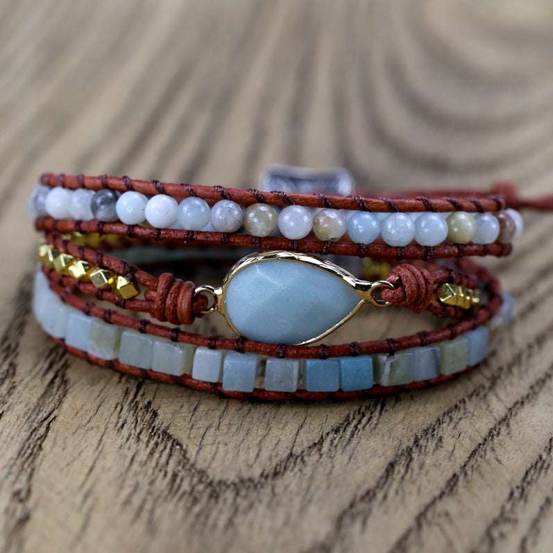 Exquisite Bohemian Bracelet, Handmade Bohemian Bracelet, Natural Woven Bracelet - available at Sparq Mart