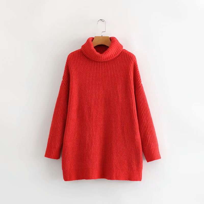 cozy knitwear, loose pullover sweater, trendy long sleeve sweater - available at Sparq Mart