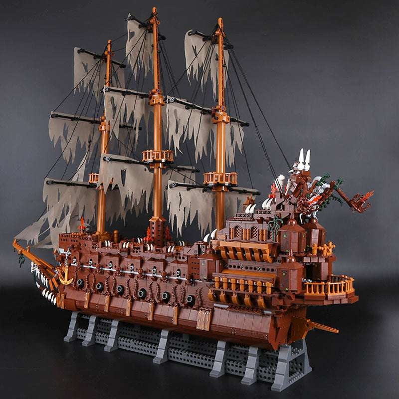 Caribbean Ship Kit, Dutchman Building Blocks, Pirate Ship Model - available at Sparq Mart