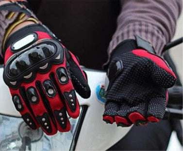 Breathable Protective Gloves, Men's Full Finger Gloves, Touchscreen Compatible Gloves - available at Sparq Mart