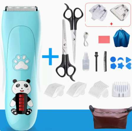 Infant Haircut Kit, Safe Toddler Clipper, Silent Baby Trimmer - available at Sparq Mart