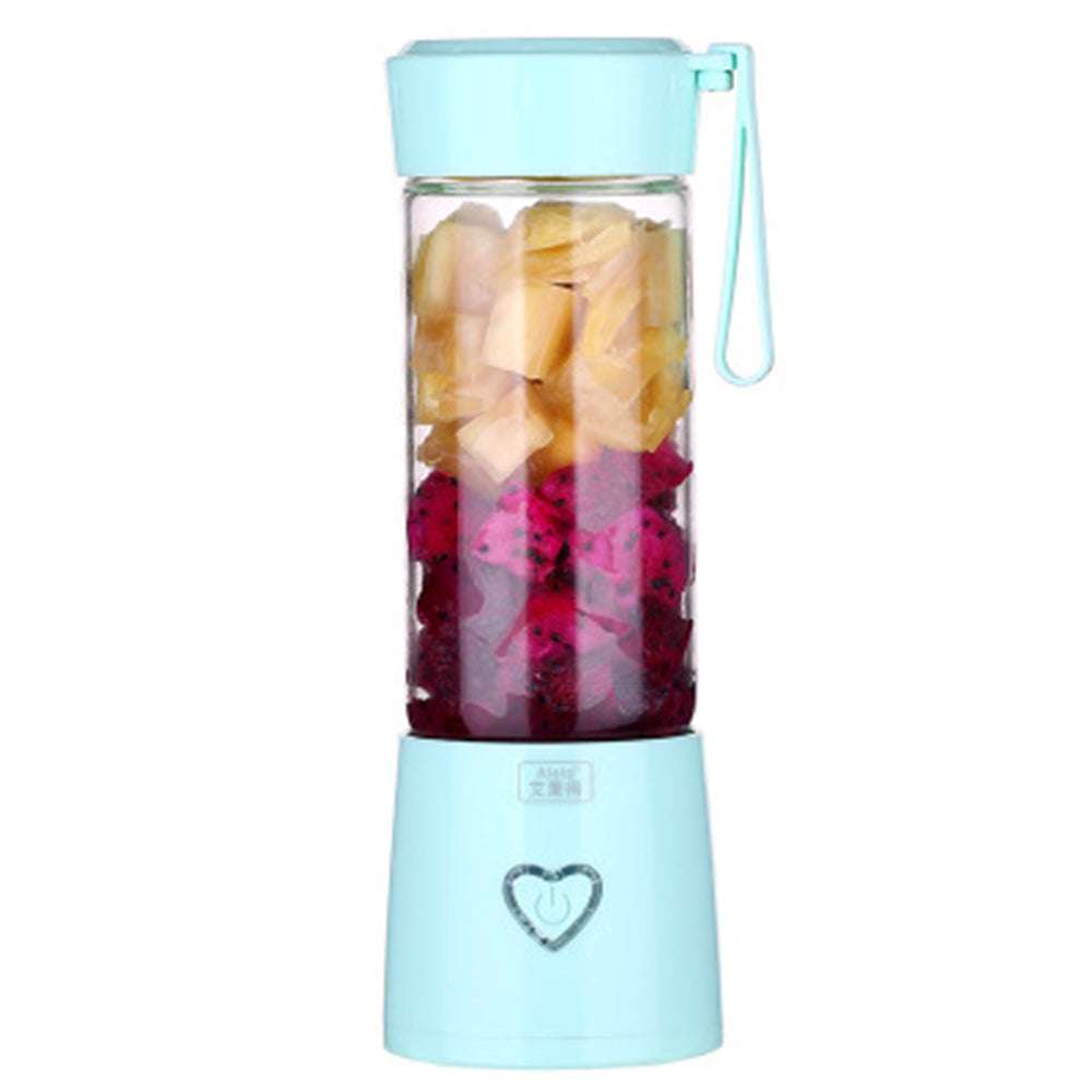 pink and blue juicer, portable juicer cup, rechargeable juicer - available at Sparq Mart